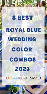 8 best royal blue wedding color combos