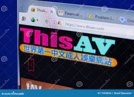 Ryazan, Russia - June 16, 2018: Homepage of ThisAV Website on the Display  of PC, Url - ThisAV.com. Editorial Photo - Image of server, index: 119248246