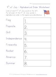 You can create printable tests and worksheets from these grade 2 abc order questions! 4th Of July Alphabetical Order Worksheet Abc Order Worksheet Alphabetical Order Worksheets Abc Order