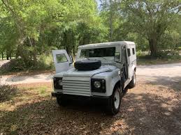 this armored 1995 land rover defender