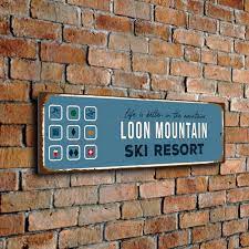 loon mountain ski resort decor loon
