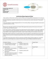 individual development plan templates