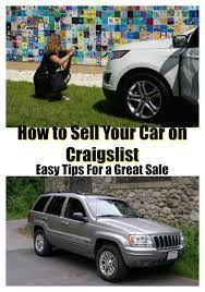 If you do a little research to appropriately price your car, write a descriptive online advertisement and thoroughly clean your car. Sell Your Car On Craigslist It S Easier And Safer Than You Think A Girls Guide To Cars