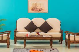 Solid Wood Maharaja Sofas Set In