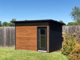 12x8 modern shed corrugated steel