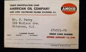 12 months promotional financing on purchases of $750+ 1 available at participating aamco locations. 1948 Paper Amoco Credit Card With Holder Free Shipping Cc58 Ebay