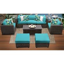 Piece Rattan Sectional Seating Group
