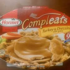 calories in hormel compleats turkey