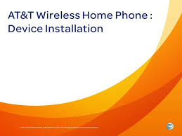 at t wireless home phone device