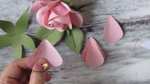 10 tutorials to make paper rose free