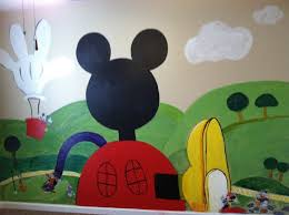 Mickey Mouse Clubhouse Playroom Wall