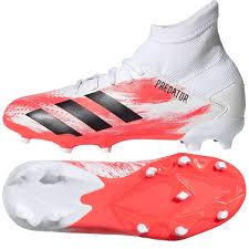 Vysoko výkonná podošva je optimalizovaná pre pevný. Adidas Predator 20 3 Fg Jr Eg0927 Football Shoes White Multicolored Butymodne Pl