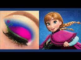 frozen princess anna makeup tutorial