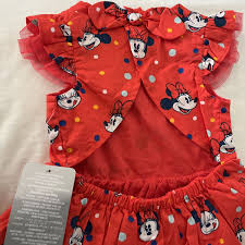disney minnie mouse red baby dress