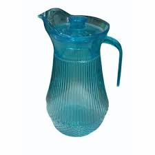 Glass 1 5l Blue Plastic Water Jug