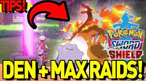 MAX RAID DEN GUIDE! IMPORTANT TIP! Pokemon Sword and Shield - YouTube