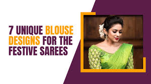 7 unique saree blouse design ideas for