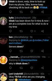 TikTok DOWN : Tiktok servers down ( not ...