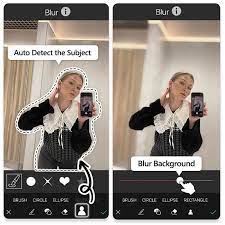 to blur a picture for free on iphone