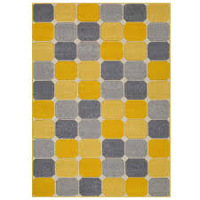 ochre gold grey yellow mustard rugs