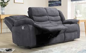 roma fabric recliner 3 2 seater sofa