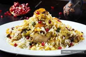 We typically serve it with meat dishes like kafta and shawarma, but we also use it as a base to accompany many of our stews. Festive Middle Eastern Rice Dish Tradition Food And Drink Stock Photo 135724128