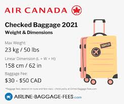 Air Canada Baggage Fees 2023 Carry On