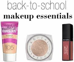 3 back to makeup essentials