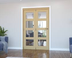 Vision Oak 4 Light 1443mm Bi Fold Doors