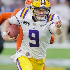 The bengals social media team has done a superb job this offseason feeding into that hype, and utilizing a new redesigned jersey alongside joe burrow certainly isn't a. Rabalais With No 1 Pick Joe Burrow Moves Into Another Realm Of Lsu Football Glory Lsu Theadvocate Com