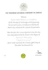 Honorary Degree Template E Masters Sample Certificate