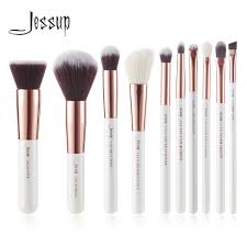 jessup makeup brushes set 10pcs powder
