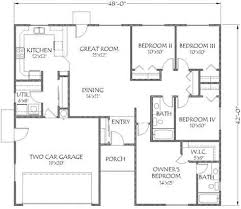 Adobe Southwestern Style House Plan