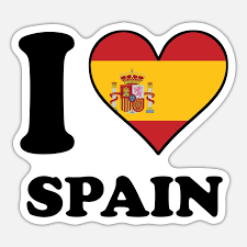 i love spain spanish flag