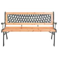 Vidaxl Solid Wood Fir Garden Bench 116