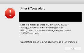 Checkout 51 mobile apps ulc. After Effects Checkout Item Frame Range Crash Adobe Support Community 11503281