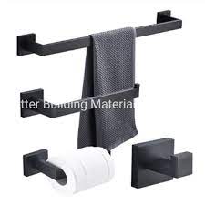 Find out your desired black bathroom sets with high quality at low price. China Complete 304 Stainless Steel Bath Hardware Sets Black Bathroom Accessories Set China Hotel Bathroom Accessories Set Modern Bathroom Accessories Set