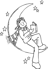 February 8, 2020 reading is fun coloring page twisty book home child at sheets kid a free tim s printables books pages pusheen open colouring every reader boy for kids Cool Children Read Book At The Moon Coloring Page Moon Coloring Page Coloring Pages For Kids Kids Reading