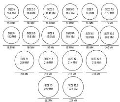 Australian Ring Size Chart Printable Bedowntowndaytona Com