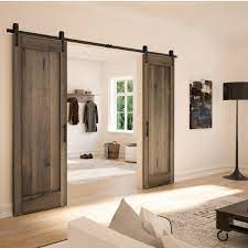 Rustic Barn Door Wall Mount Sliding