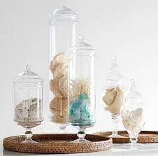 Coastal Apothecary Jars Glass Jars