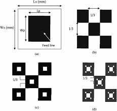 a modified sierpinski carpet fractal