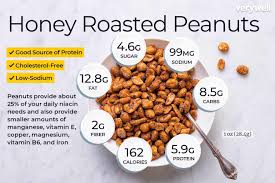 honey roasted peanuts nutrition facts