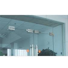 door glass partition and patch fitting