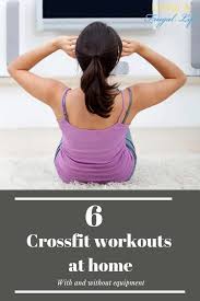 6 crossfit workouts at home you can do