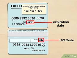 Your cvv number can be located by looking on your credit or debit card, as illustrated in the image below: 3 Ways To Activate A Visa Debit Card Wikihow