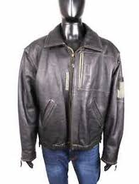 Details About Hein Gericke Mens Leather Jacket Vintage Black Xl