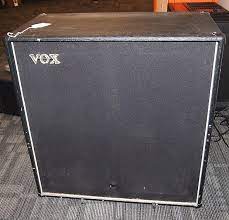 vox v412 v412bk 4x12 cab cabinet reverb
