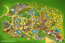 Chessington World Of Adventures Theme Park Map On Behance