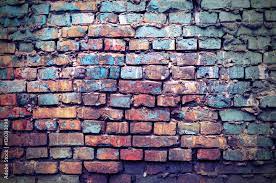 Foto De Old Brick Wall Design Element